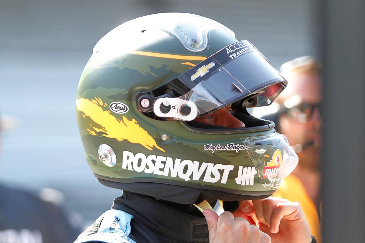 Felix Rosenqvist - Indianapolis 500 Practice - By: Paul Hurley -- Photo by: Paul Hurley